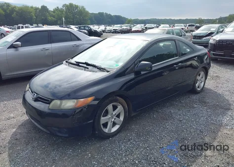 2007 Honda Civic Ex из США, поврежденный, VIN 2HGFG128X7H504335